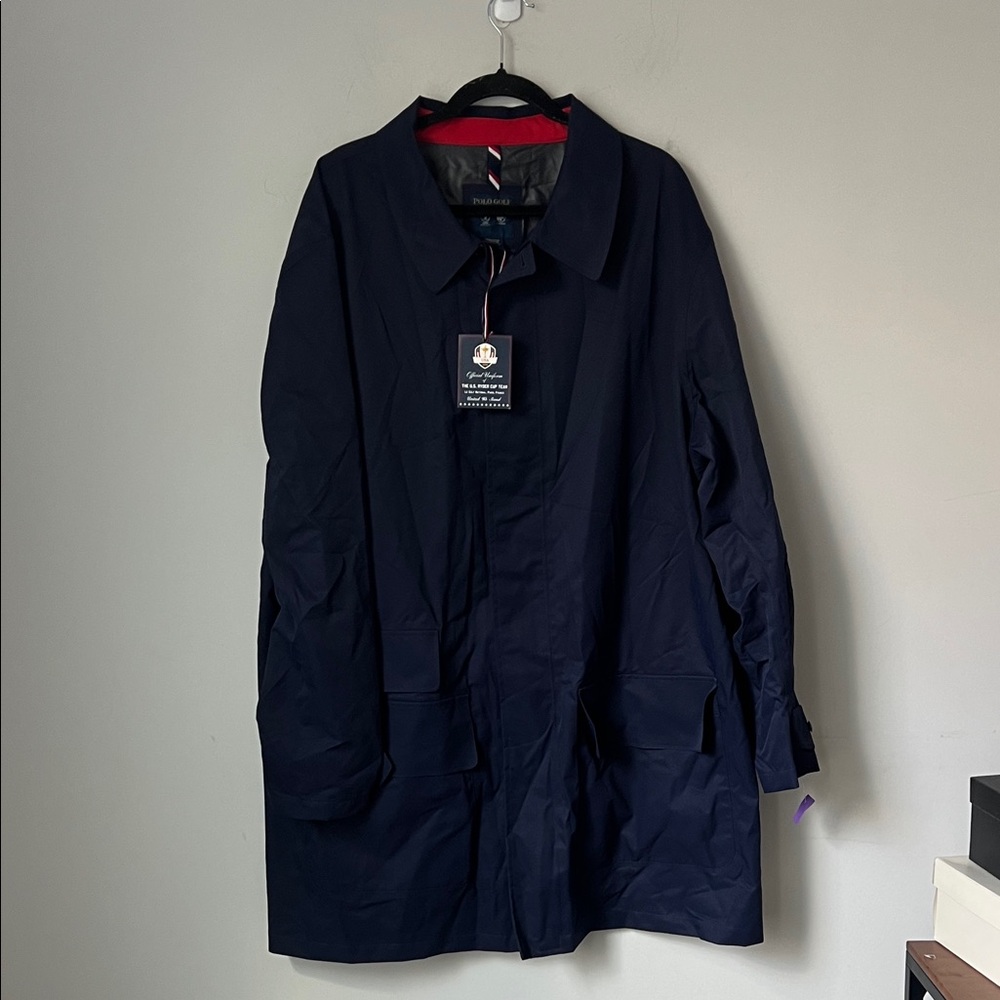 Limited Edition Polo Golf 2018 USA Ryder Cup Official Uniform Coat, XXL
